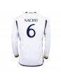Real Madrid Nacho #6 Kotipaita 2023-24 Pitkähihainen